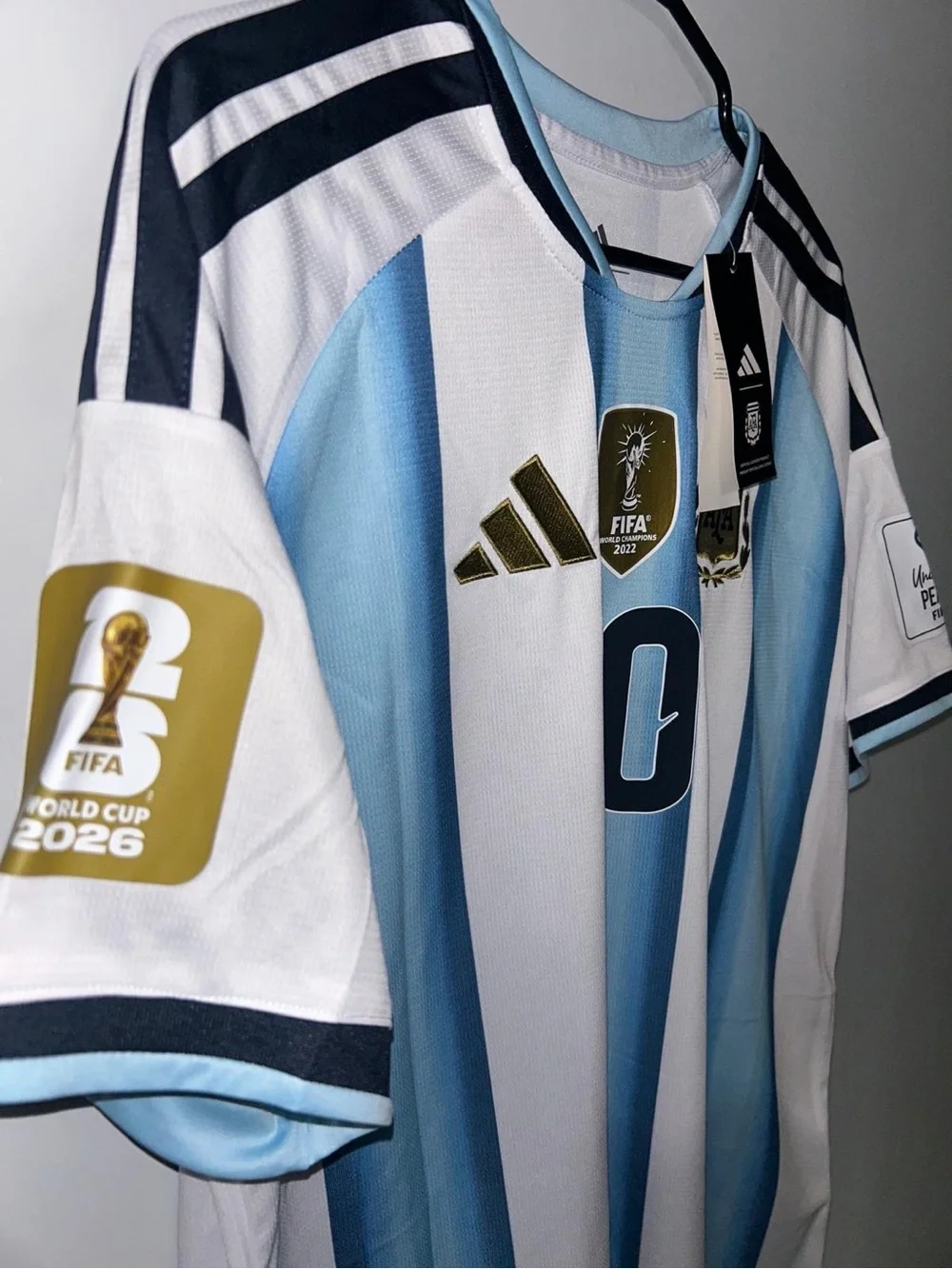 Argentina 2026 World Cup Home Jersey ( Fan Version ) #10 Messi